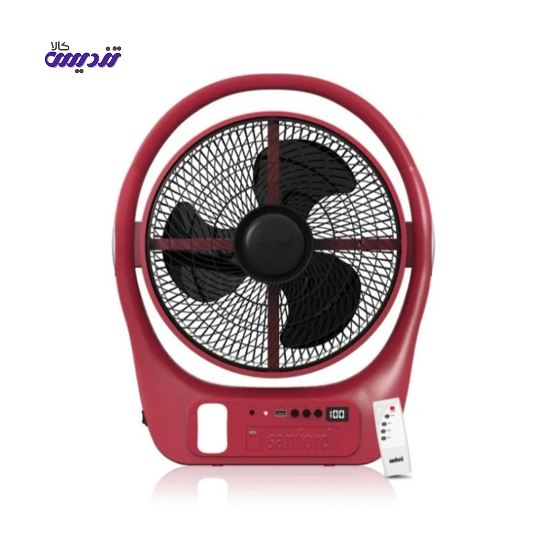 پنکه رومیزی شارژی سانفورد مدل SF917RTF