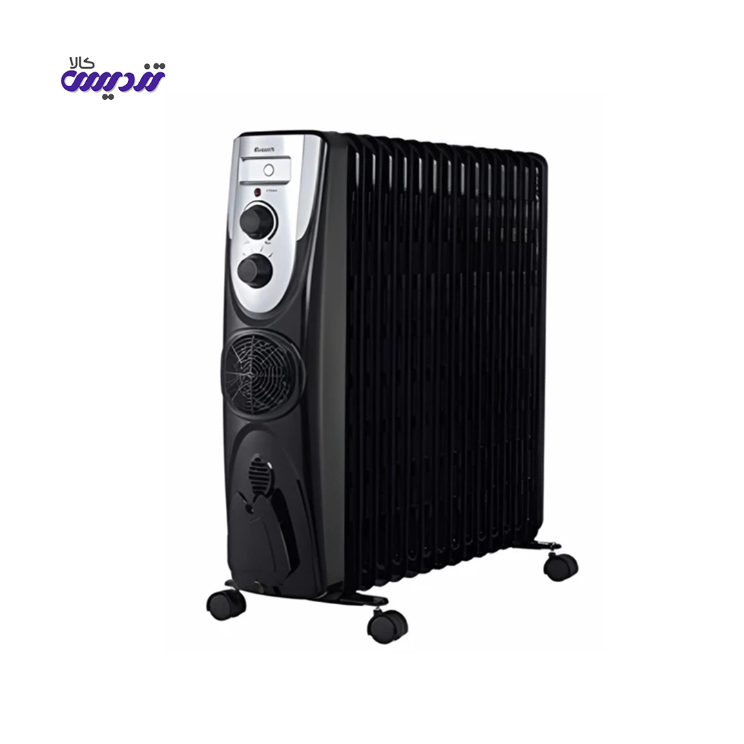 شوفاژ برقی ۱۵ پره زانتی مدل ZMOF_15WH3FUMA