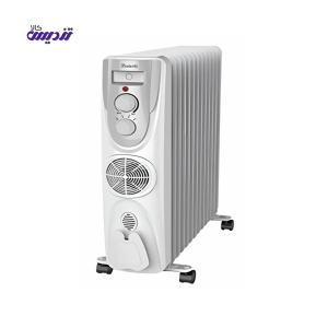 شوفاژ برقی ۱۵ پره زانتی مدل ZMOF_15WH3FUMA